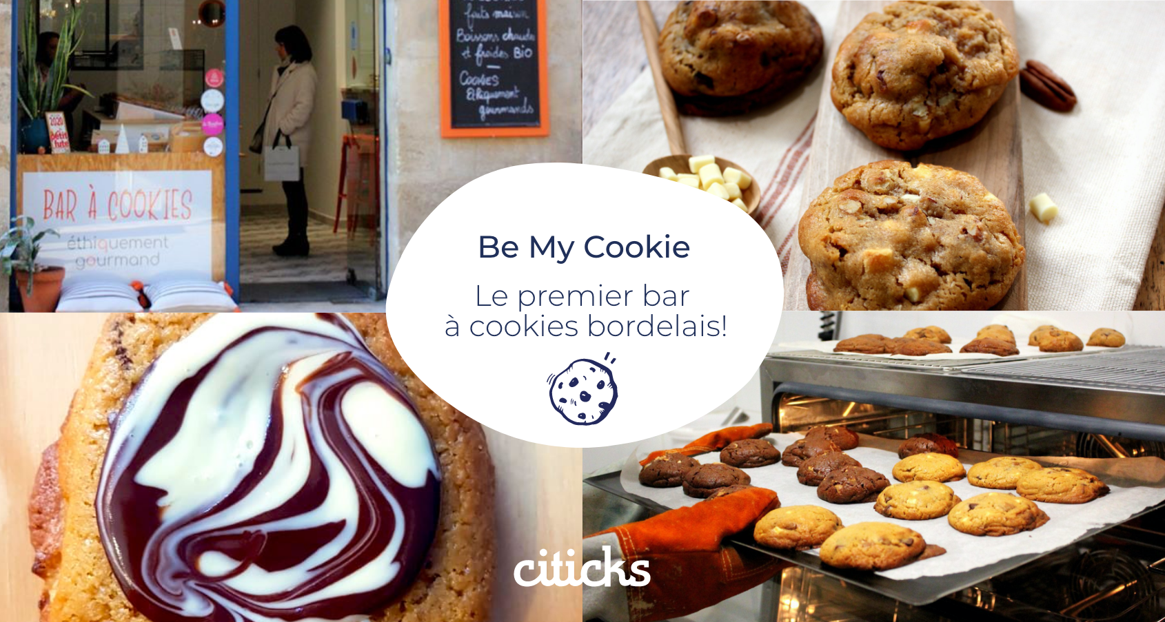 image BE MY COOKIE : Le premier bar à cookie de la métropole! - BORDEAUX